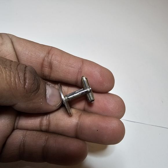 Vintage Swift & Fisher Priests St. Christopher Round Medallion Cuff Links 14 Gr. - Picture 5 of 9